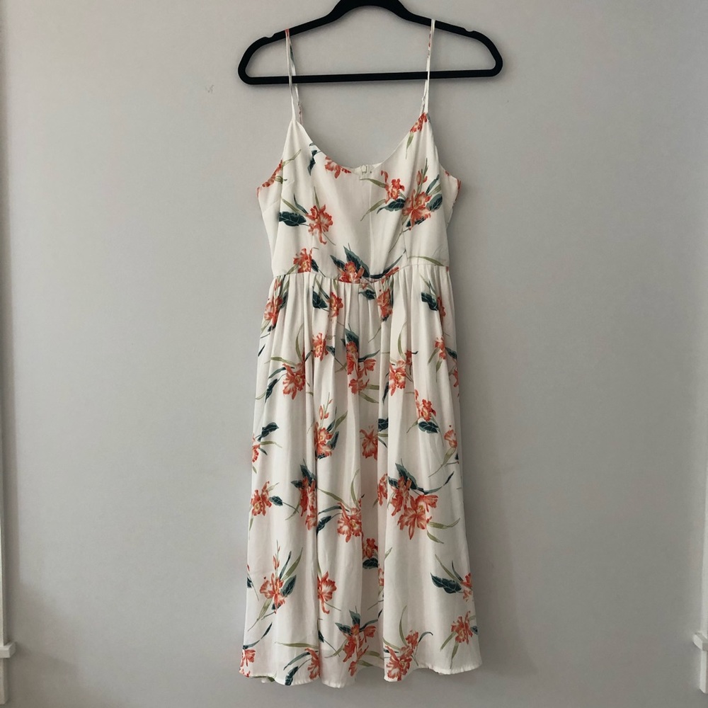 BB Dakota floral pleated skirt dress, 4